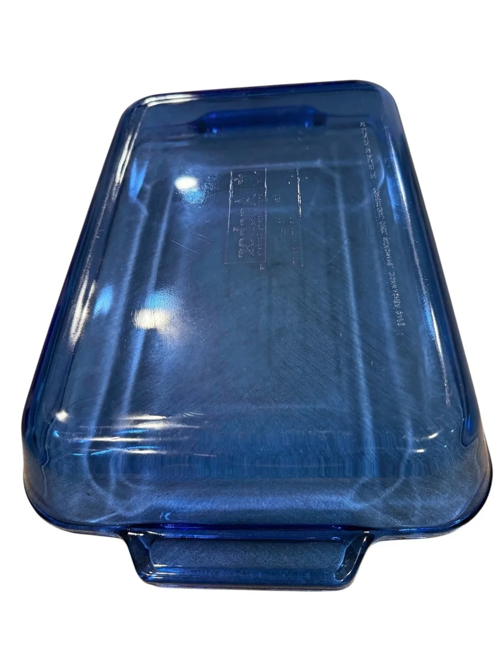 Anchor Hocking 3 Quart  9 X 13 X 2 Cobalt Blue Rectangular Baking Lasagna Dish